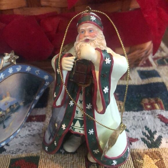 ☃️Thomas Kincaid Set of Three ornament collection from 2003. With original tags. - Picture 10 of 11